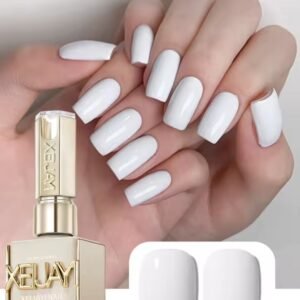 Esmalte en gel Xeijayi color Blanco tiza 15 ml.