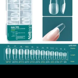 Uñas Soft Gel , Coffin M , Nail Pop 120 pcs.