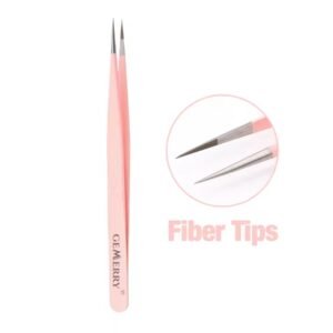 Pinza profesional para extensiones de pestañas, Gemerry