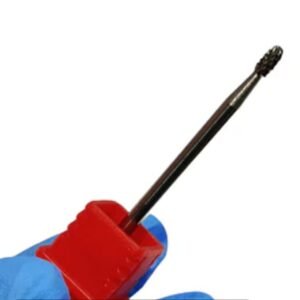 Fresa mini Barril, ideal para pulir uñas soft gel (carburo)