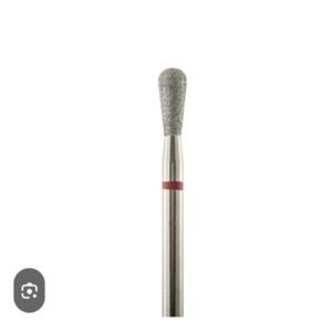 Fresa diamantada con forma de pera