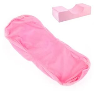 Funda repuesto para cojin de Lashista color rosada.