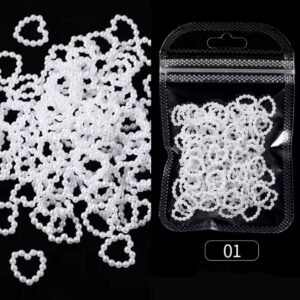 Set adorno uñas, corazón