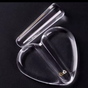 Molde de corazón, da forma a los adornos metálicos de uñas