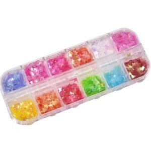 Confetti uñas