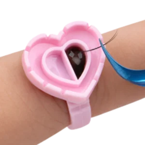 Anillos para armar abanicos de pestañas