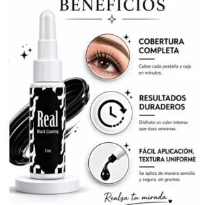 Tinte Real Black Coating, 7ml. ( NEICHA)