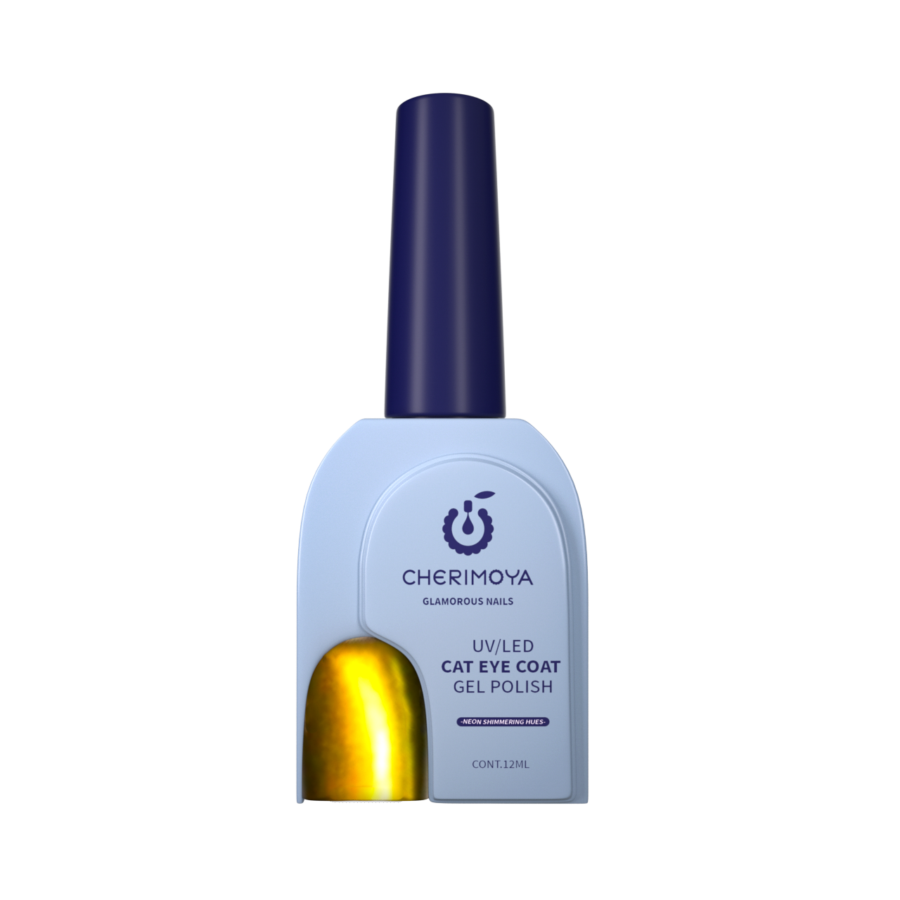 Esmalte ojo de Gato Cherimoya Neón Yellow Green 010
