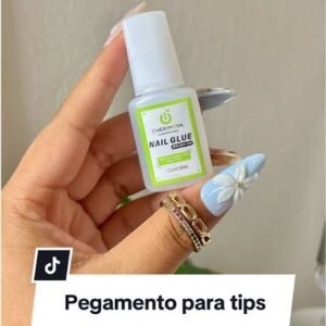 Nail Glue Cherimoya 10ml.(Pegamento para uñas y cristales)