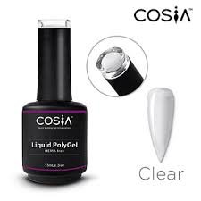 Polygel Liquido Cosia clear 15ml.