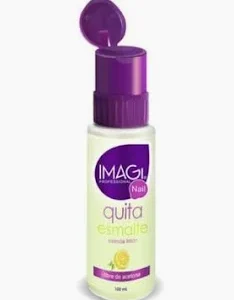 Quita esmalte IMAGI, aroma limón, 110 ml.