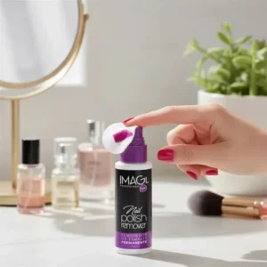 Removedor de esmaltes permanentes acrílicos , gel , soft gel y Polygel , 110 ml.