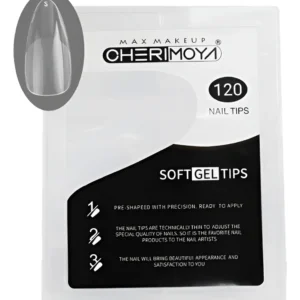 Set soft gel , Almendra M, Cherimoya 120 pcs.
